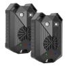 2 Pack Under Hood Ultrasonic Rodent Repeller Rodent Control Deterrent Chaser Blocker for Vehicle Indoor with Strobe Light 3 Power Supplies
