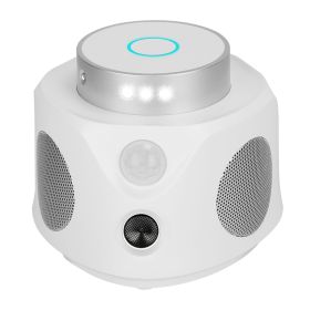 360Â° Ultrasonic Mice Repellent Indoor Rodent Repeller Mice Rat Squirrel Rodent Chaser with 3 Modes 9 Strobe Lights for Kitchen Living Room Attic Base