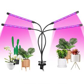 Grow Lights for Indoor Plants, iMounTEK 80W 80 LEDs Plant Lights with Red Blue Full Spectrum 10 Dimmable Level 360Â°Adjustable Gooseneck 3/6/12H Timer