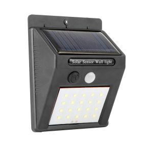 Solar Light 20 LEDs Outdoor PIR Motion Sensor Lights IP65 Waterproof 120Â° Sensing Wide Angle Lighting for Garage Front Door Garden Pathway