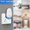 2 Pack Ultrasonic Pest Repeller with Night light Plug In Pest Mice Repellent Indoor Roach Bed Bug Mouse Rodent Mosquito Killer for Bedroom Garage Ware