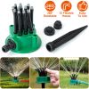 360Â° Flexible Lawn Sprinkler Automatic 12 Tubes Garden Water Irrigation Sprayers Garden Sprinkler