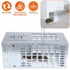 Humane Live Mouse Trap Reusable Metal Rat Rodent Cage Catch Release Continuous Capture Indoor Outdoor Pet Children Safe