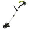 21V Electric Weed Edger Cordless String Trimmer Grass Mower Eater Bush Cutter with 16800RPM 2x 3000mAh Batteries 3.6-4.6FT Length 90Â° Rotatable Angle