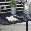 Modern Potting Bench Garden Table Outdoor Bakers Rack Shelving Unit