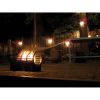 Small Modern Heavy Duty Steel Fire Log Flame Pit