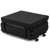Folding Rollaway Guest Bed Frame Ottoman with Mattress and Casters