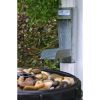60-Gallon High Density Polyethylene Plastic Rain Barrel in Forest Green