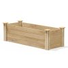48 in x 16 Premium Cedar Wood Raised Garden Bed - Made in USA