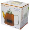 Stove Top Glass Water Boiler Kettle Teapot with Tea Infuser