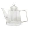 Stove Top Glass Water Boiler Kettle Teapot with Tea Infuser