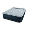 Queen-size Raised Airbed Air Mattress with Built-in Pillows and Pump