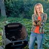 65-Gallon Compost Tumbler - Heavy Duty UV Protected
