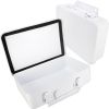 Empty Metal Case, 16 Unit With Gasket - Horizontal & Wall Mountable
