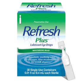 Lubricating Eye Drops, 30 Ampules Per Box