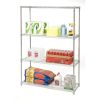48-inch Wide 4-Shelf Metal Storage Shelving Unit - 72-inch High