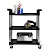 3-Tier Printer Stand Utility Cart with Locking Casters