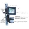 Outdoor LED Floodlight Security Light with Motion Sensor 40-Ft Detection Range