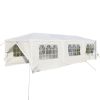 10 x 30 Ft Outdoor Portable Gazebo with Removable Sidewalls