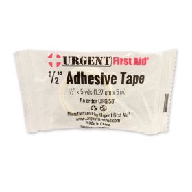 First Aid Adhesive Tape Roll, 1/2" X 5 Yds