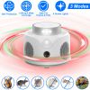 360Â° Ultrasonic Mice Repellent Indoor Rodent Repeller Mice Rat Squirrel Rodent Chaser with 3 Modes 9 Strobe Lights for Kitchen Living Room Attic Base