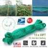 13 x 33ft Garden Netting Heavy Duty PE Anti Bird Netting Plants Fruits Tree Vegetables Protection Netting Net
