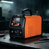 4 in 1 MIG/MMA/Lift TIG Portable Inverter Welder, 160A Dual Voltage 110/220V IGBT Welding Machine, Gasless Flux Core Wire Welding Equipment for DIY Me