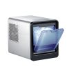 Countertop Ice Maker, 33 lbs per Day, Self-Cleaning Portable Machine with Scoop, Drawer-Style Ice Access