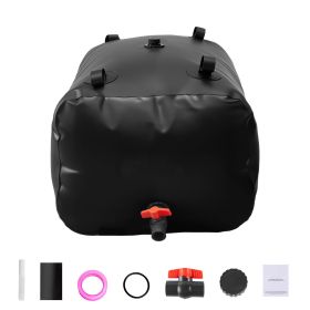Water Storage Bladder, 63.4 Gallon (240L) Water Storage Container Tank, 1000D PVC Large Capacity Soft Bag Bladder