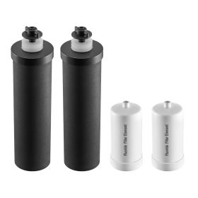 Water Filters Replacement, Purification Elements, Replacement Filters, Gravity Water Filter System, Compatible with Most Brands