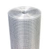Hardware Cloth 1/4 inch 48in x 100ft 23 Gauge, Hot-dip Galvanized After Welding Chicken Wire Fence Roll Garden Plant Welded Metal Wire Fencing Roll