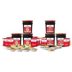 720 Serving Package - 120 lbs - Includes: 3 - 120 Serving Entrace Buckets and 3 - 120 Serving Breakfast Buckets