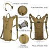 iMounTEK Tactical Hydration Pack 3L Water Bladder Adjustable Water Drink Backpack for Hiking Cycling Climbing Running