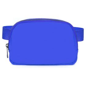 Sport Fanny Pack Unisex Waist Pouch Belt Bag Purse Chest Bag for Outdoor Sport Travel Beach Concerts Travel 20.86in-35.03in Waist Circumference with A (Option: BELTBAG(NAVYBLUE)GPCT3873)