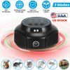 360Â° Ultrasonic Mice Repellent Indoor Rodent Repeller Rat Squirrel Rodent Chaser with 3 Modes 2 Strobe Lights for Kitchen Warehouse