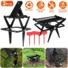 2PCS Easy Setup Mole Scissor Traps Outdoor Reusable Mole Rodent Control Trap Solid Metal Material For Lawn Garden Yard
