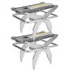 2PCS Easy Setup Mole Scissor Traps Outdoor Reusable Mole Rodent Control Trap Solid Metal Material For Lawn Garden Yard