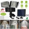 Solar Lights Outdoor 188 LEDs 1600lm Solar Security Lights Motion Sensor Lights 270Â°Lighting Angle Waterproof Dusk to Dawn Solar Wall Lights 360Â°Rot