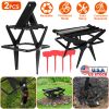 2PCS Easy Setup Mole Scissor Traps Outdoor Reusable Mole Rodent Control Trap Solid Metal Material For Lawn Garden Yard